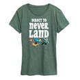 thumbnail image 1 of Disney - Peter Pan - Direct to Never Land - Women's Short Sleeve Graphic T-Shirt, 1 of 1