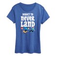thumbnail image 1 of Disney - Peter Pan - Direct to Never Land - Women's Short Sleeve Graphic T-Shirt, 1 of 1