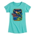 thumbnail image 1 of Disney - Peter Pan - Flight School - Fly Away to Adventure - Toddler And Youth Girls Short Sleeve Graphic T-Shirt, 1 of 5