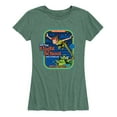 thumbnail image 1 of Disney - Peter Pan - Flight School - Fly Away to Adventure - Women's Short Sleeve Graphic T-Shirt, 1 of 5