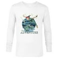 thumbnail image 1 of Disney Peter Pan Fly Away to Adventure Storybook - Long Sleeve T-Shirt for Men - Customized-White, 1 of 5