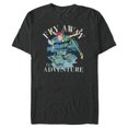 thumbnail image 1 of Disney Peter Pan Fly Away to Adventure Storybook - Short Sleeve Blended T-Shirt for Adults - Customized-Dark Heather, 1 of 5