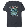 thumbnail image 1 of Disney Peter Pan Fly Away to Adventure Storybook - Short Sleeve Blended T-Shirt for Adults - Customized-Navy Heather, 1 of 5