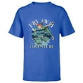 thumbnail image 1 of Disney Peter Pan Fly Away to Adventure Storybook - Short Sleeve T-Shirt for Kids - Customized-Royal, 1 of 5
