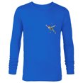 thumbnail image 1 of Disney Peter Pan Flying with Pixie Dust - Long Sleeve T-Shirt for Men - Customized-Navy, 1 of 5