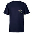 thumbnail image 1 of Disney Peter Pan Flying with Pixie Dust - Short Sleeve T-Shirt for Kids - Customized-Navy, 1 of 5