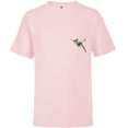 thumbnail image 1 of Disney Peter Pan Flying with Pixie Dust - Short Sleeve T-Shirt for Kids - Customized-Soft Pink, 1 of 5