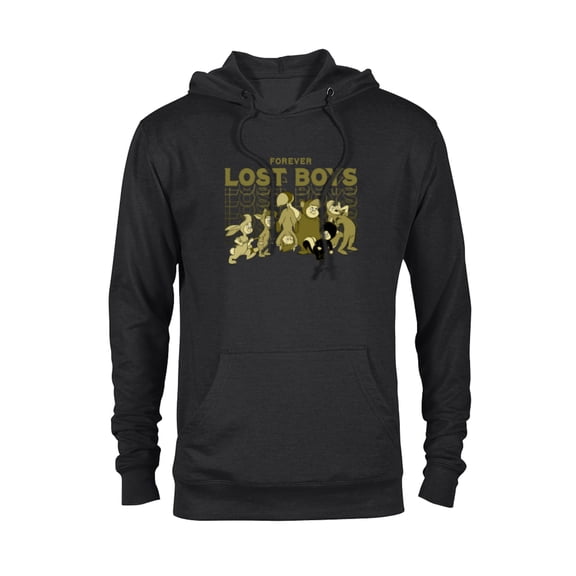 Disney Peter Pan Forever Lost Boys - Pullover Hoodie for Adults - Customized-Black