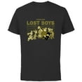 thumbnail image 1 of Disney Peter Pan Forever Lost Boys - Short Sleeve Cotton T-Shirt for Adults - Customized-Black, 1 of 5