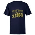 thumbnail image 1 of Disney Peter Pan Forever Lost Boys - Short Sleeve T-Shirt for Kids - Customized-Navy, 1 of 5