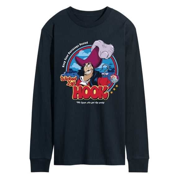 Disney - Peter Pan - Keep Your Periscope Peeled - Wicked Left Hook - Men's Long Sleeve T-Shirt