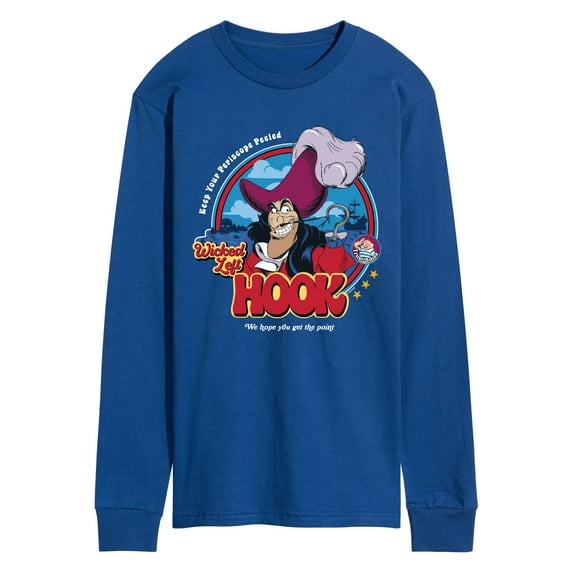 Disney - Peter Pan - Keep Your Periscope Peeled - Wicked Left Hook - Men's Long Sleeve T-Shirt
