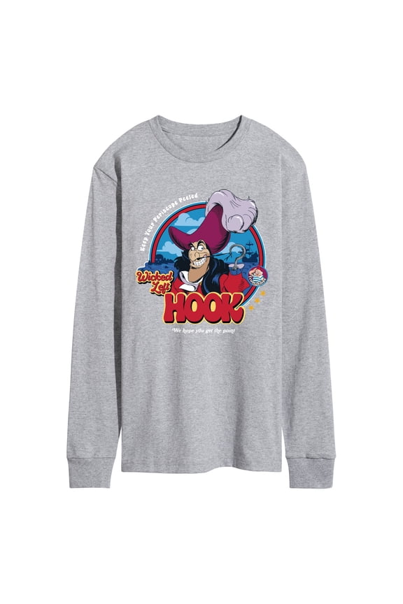 Disney - Peter Pan - Keep Your Periscope Peeled - Wicked Left Hook - Men's Long Sleeve T-Shirt