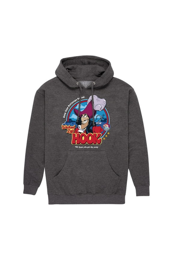 - Peter Pan - Keep Your Periscope Peeled - Wicked Left Hook - Men's Pullover Hooded Fleece Sweatshirt