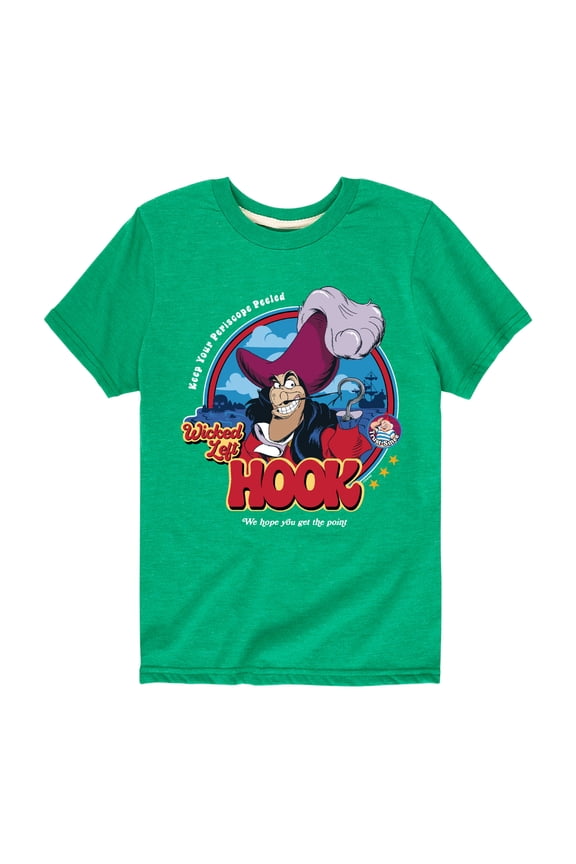 - Peter Pan - Keep Your Periscope Peeled - Wicked Left Hook - Toddler And Youth Short Sleeve Graphic T-Shirt