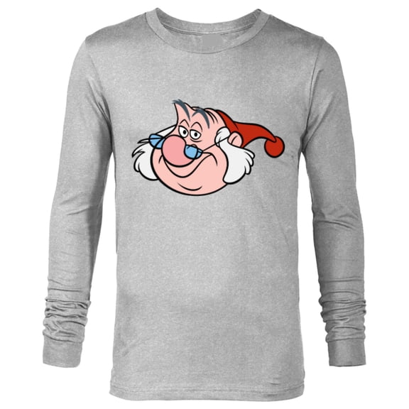 Disney Peter Pan Mr. Smee Pirate Big Face Costume - Long Sleeve T-Shirt for Men - Customized-Athletic Heather