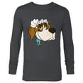 thumbnail image 1 of Disney Peter Pan Nana St. Bernard Dog Big Face Costume - Long Sleeve T-Shirt for Men - Customized-Charcoal Heather, 1 of 5