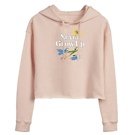 Disney - Peter Pan - Never Grow Up - Fly Away - Juniors Cropped Pullover Hoodie