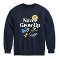 thumbnail image 1 of Disney - Peter Pan - Never Grow Up - Fly Away - Toddler And Youth Crewneck Fleece Sweatshirt, 1 of 5