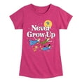 thumbnail image 1 of Disney - Peter Pan - Never Grow Up - Fly Away - Toddler And Youth Girls Short Sleeve Graphic T-Shirt, 1 of 5