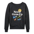 thumbnail image 1 of Disney - Peter Pan - Never Grow Up - Fly Away - Women's Lightweight French Terry Long Sleeve Shirt, 1 of 4