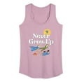 thumbnail image 1 of Disney - Peter Pan - Never Grow Up - Fly Away - Women's Racerback Tank Top, 1 of 5