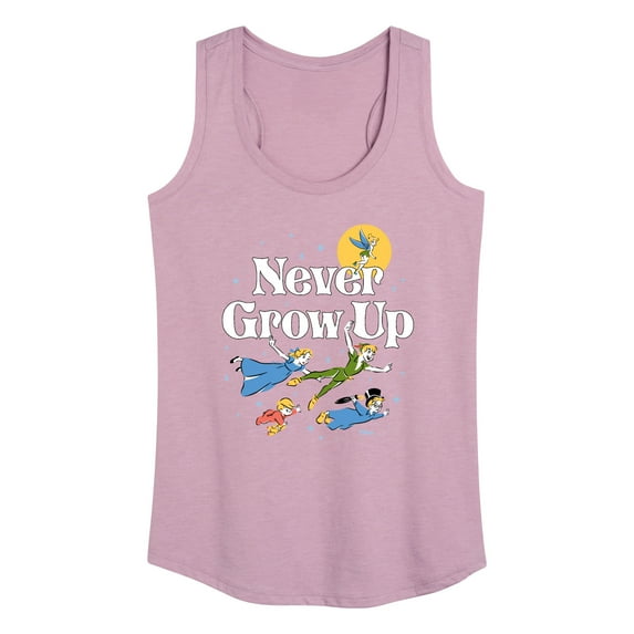 Disney - Peter Pan - Never Grow Up - Fly Away - Women's Racerback Tank Top