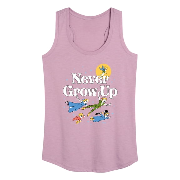 Disney - Peter Pan - Never Grow Up - Fly Away - Women's Racerback Tank Top