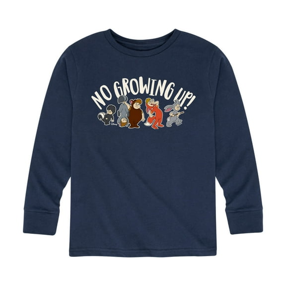 Disney - Peter Pan - No Growing Up - Tricksters - Toddler And Youth Long Sleeve Graphic T-Shirt