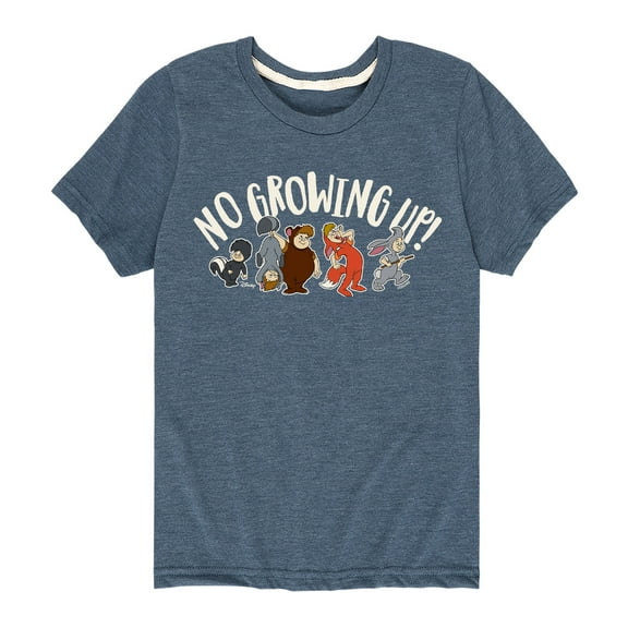 Disney - Peter Pan - No Growing Up - Tricksters - Toddler And Youth Short Sleeve Graphic T-Shirt