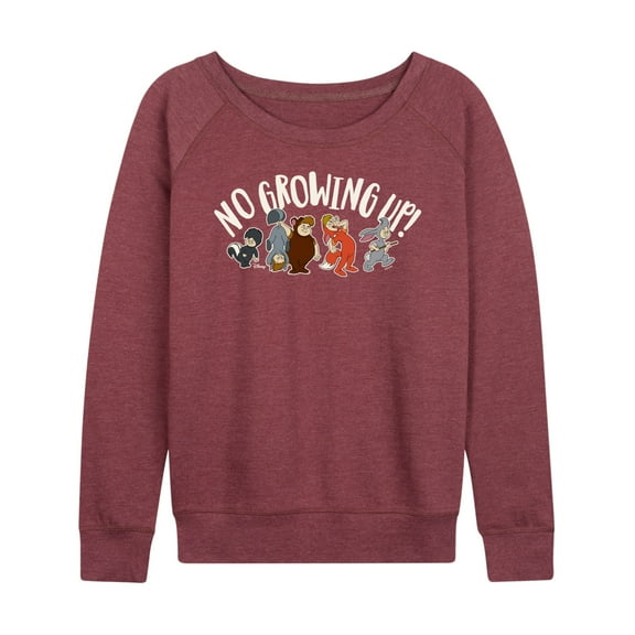 Disney - Peter Pan - No Growing Up - Tricksters - Women's Lightweight French Terry Long Sleeve Shirt