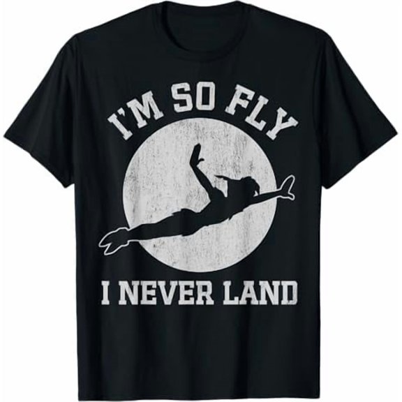 Disney Peter Pan So Fly Moon Silhouette T-Shirt