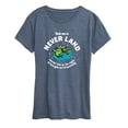 thumbnail image 1 of Disney - Peter Pan - Take Me to Neverland - Second Star to the Right - Women's Short Sleeve Graphic T-Shirt, 1 of 4