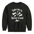 thumbnail image 1 of Disney - Peter Pan - Take Me to Neverland - Toddler And Youth Crewneck Fleece Sweatshirt, 1 of 5