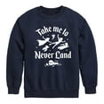 thumbnail image 1 of Disney - Peter Pan - Take Me to Neverland - Toddler And Youth Crewneck Fleece Sweatshirt, 1 of 5