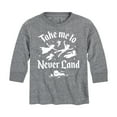 thumbnail image 1 of Disney - Peter Pan - Take Me to Neverland - Toddler And Youth Long Sleeve Graphic T-Shirt, 1 of 4