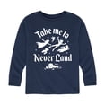 thumbnail image 1 of Disney - Peter Pan - Take Me to Neverland - Toddler And Youth Long Sleeve Graphic T-Shirt, 1 of 4