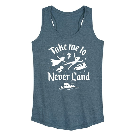 Disney - Peter Pan - Take Me to Neverland - Women's Racerback Tank Top