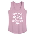 thumbnail image 1 of Disney - Peter Pan - Take Me to Neverland - Women's Racerback Tank Top, 1 of 5