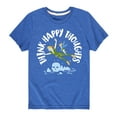 thumbnail image 1 of Disney - Peter Pan - Think Happy Thoughts - Tinkerbell - Toddler And Youth Short Sleeve Graphic T-Shirt, 1 of 5