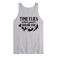 thumbnail image 1 of Disney - Peter Pan - Time Flies When You're Having Fun - Men's Jersey Tank Top, 1 of 4
