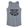 thumbnail image 1 of Disney - Peter Pan - Time Flies When You're Having Fun - Women's Racerback Tank Top, 1 of 5