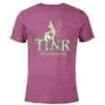 thumbnail image 1 of Disney Peter Pan Tinker Bell Being Perfect Isn’t Easy - Short Sleeve Blended T-Shirt for Adults - Customized-Purple, 1 of 5