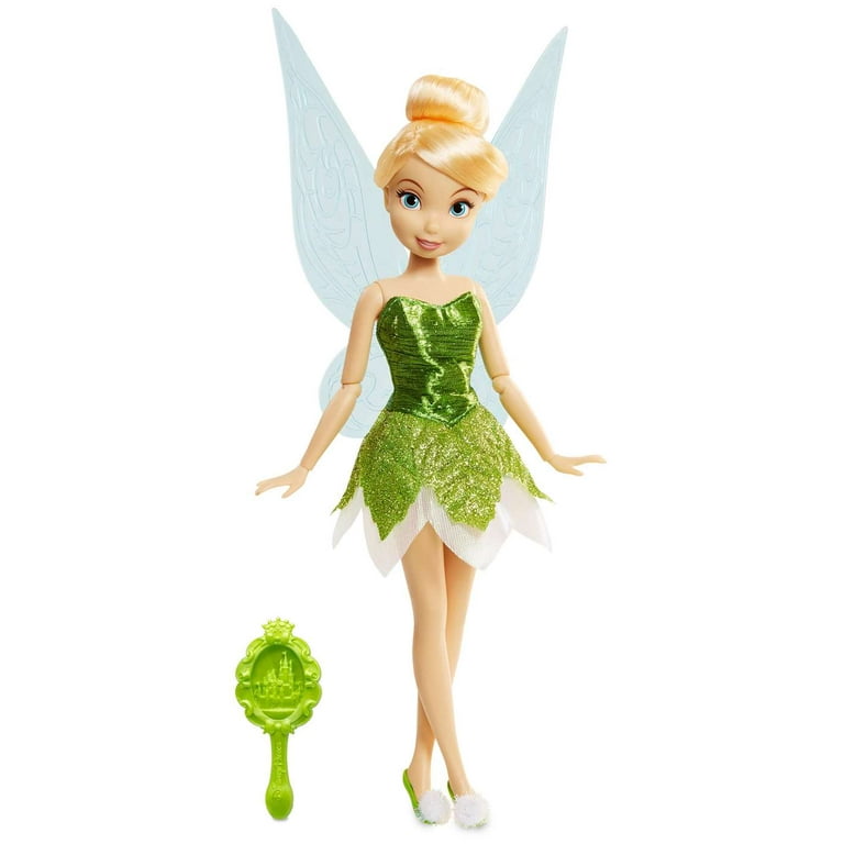 BRUNT tinker bell タンカラー Mattel Disney Collector Tinker Bell Doll With Wings & Stand