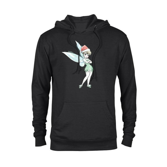Disney Peter Pan Tinker Bell Holiday - Pullover Hoodie for Adults - Customized-Black