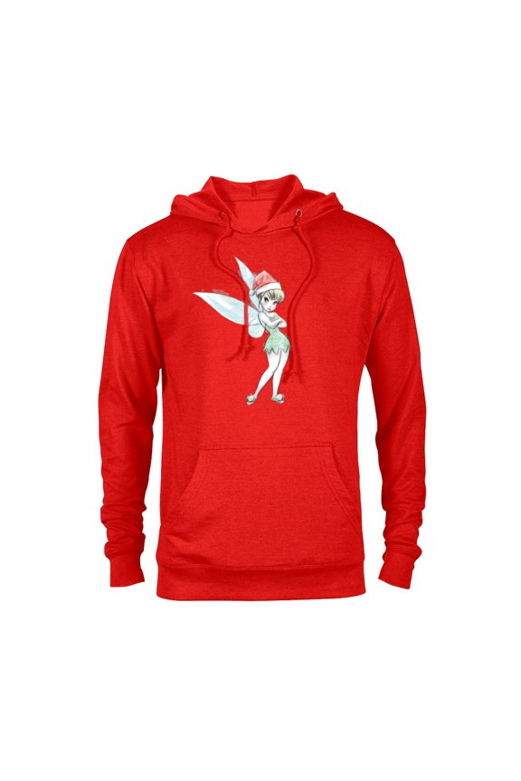 Peter Pan Tinker Bell Holiday - Pullover Hoodie for Adults - Customized-Red