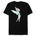 thumbnail image 1 of Disney Peter Pan Tinker Bell Holiday - Short Sleeve Blended T-Shirt for Adults - Customized-Black, 1 of 5