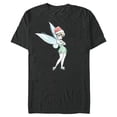 thumbnail image 1 of Disney Peter Pan Tinker Bell Holiday - Short Sleeve Blended T-Shirt for Adults - Customized-Dark Heather, 1 of 5