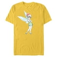 thumbnail image 1 of Disney Peter Pan Tinker Bell Holiday - Short Sleeve Blended T-Shirt for Adults - Customized-Yellow, 1 of 5