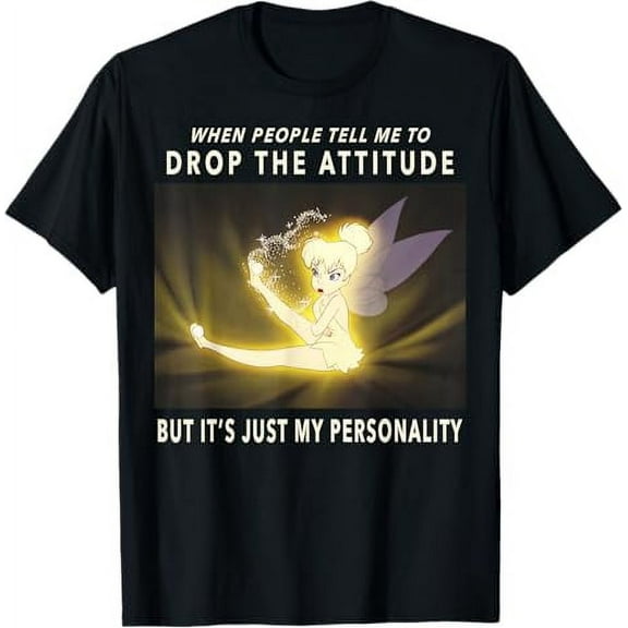 Disney Peter Pan Tinker Bell It's Just My Personality Meme T-Shirt